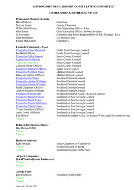 London Southend Airport Consultative Committee