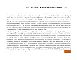 ETR 136, Energy & Wetlands Research Group