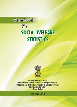 Handbook on Social Welfare Statistics 2016