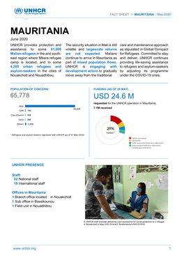 MAURITANIA / May 2020