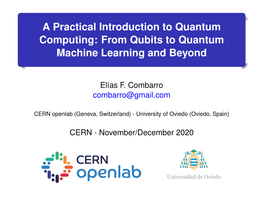 A Practical Introduction to Quantum Computing: from Qubits to Quantum Machine Learning and Beyond