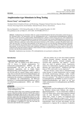 Amphetamine-Type Stimulants in Drug Testing