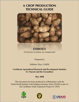 A Crop Production Technical Guide Eddoes