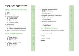 Table of Contents