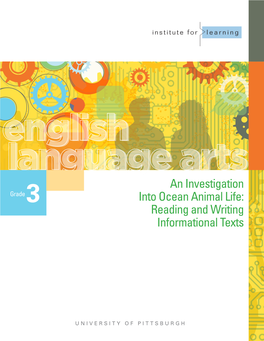 An Investigation Into Ocean Animal Life: Reading and Writing Informational Texts