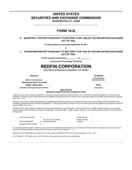 REDFIN CORPORATION (Exact Name of Registrant As Specified in Its Charter)