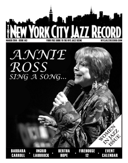 Annie Ross Sing a Song