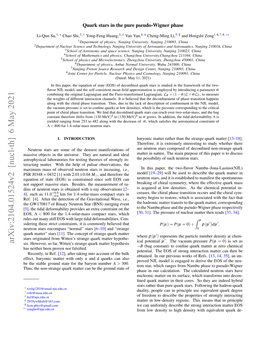 Arxiv:2104.01524V2 [Nucl-Th] 6 May 2021 Μ Μ Sis