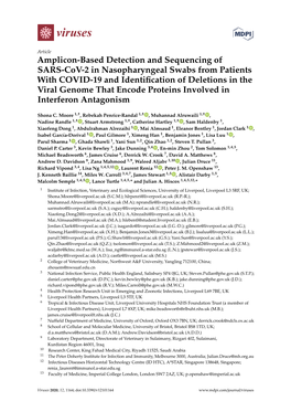 Amplicon-Based Detection and Sequencing of SARS-Cov-2 In