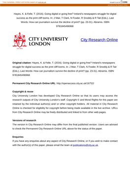 City Research Online