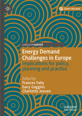 Energy Demand Challenges in Europe Implications for Policy, Planning and Practice