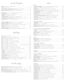 Full Wine List