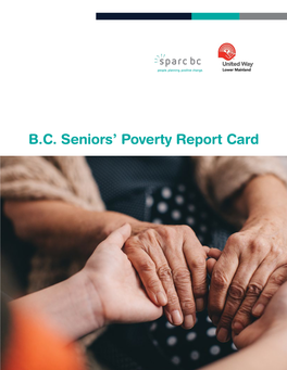 B.C. Seniors' Poverty Report Card