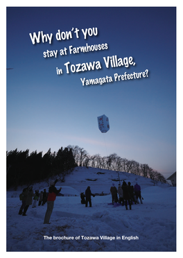 Why Donʻt You in Tozawa Village