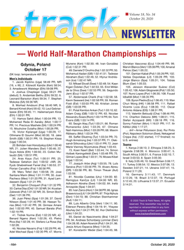 — World Half-Marathon Championships —