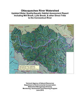 Ottauquechee River Watershed Including