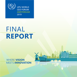 2019 UPU World CEO Forum Final Report
