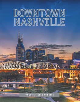 YOUR BUSINESS ADDRESS THRIV ING BUSINESS CENTER the NASHVILLE AD VAN TAGE Downtown Nashville