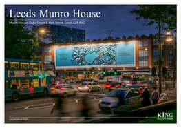 Munro House, Duke Street & York Street, Leeds LS9