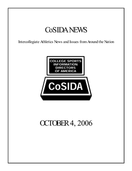 Cosida News Cover.Qxp