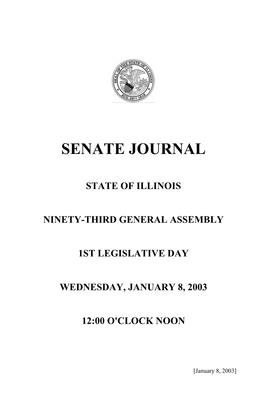 Senate Journal