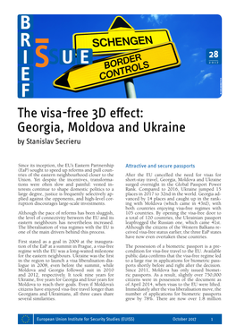 The Visa-Free 3D Effect: Georgia, Moldova and Ukraine by Stanislav Secrieru