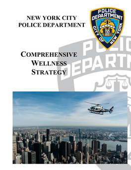 NYPD Comprehensive Wellness Strategy Report