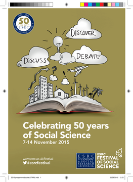 Celebrating 50 Years of Social Science 7-14 November 2015