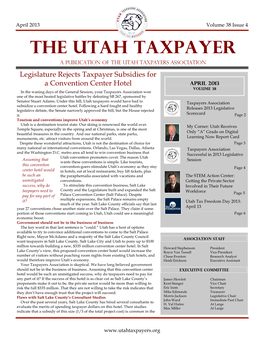 The Utah Taxpayer