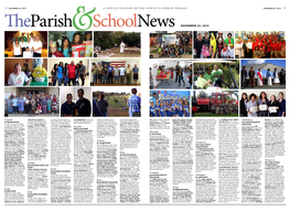 Theparish&Schoolnews NOVEMBER 22, 2013