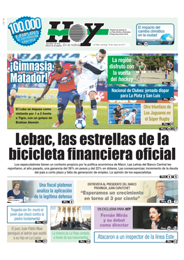 Lebac, Las Estrellas De La Bicicleta Financiera Oficial
