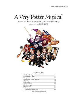 A Very Potter Musical Songbook