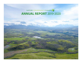 ANNUAL REPORT 2019-2020 Contents