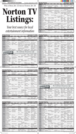 06 9-9 TV Guide.Indd 1 9/9/08 7:48:19 AM