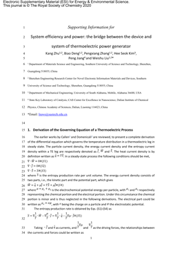 The Bridge Between the Device and System of Thermoelectric Power