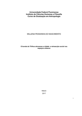 Monografia -O Bonde De Trilhos Atravessa a Cidade.Pdf