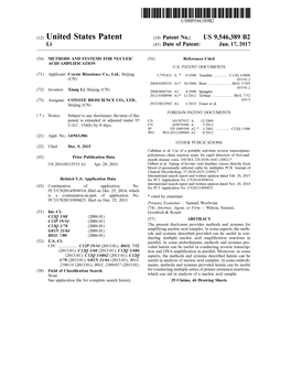 (12) United States Patent (10) Patent No.: US 9,546,389 B2 Li (45) Date of Patent: Jan