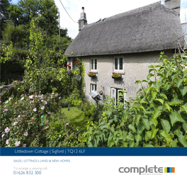 Littledown Cottage | Sigford | TQ12 6LF