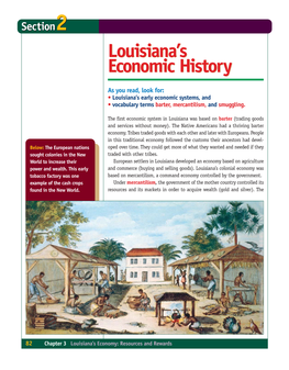 Louisiana's Economic History Louisiana's Economic History