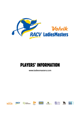 RACV Royal Pines Resort for the Volvik RACV Ladies Masters