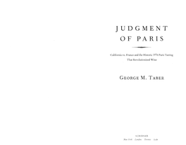 Judgment of Paris