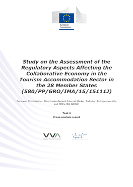 Study on the Assessment of the Regulatory Aspects Affecting The