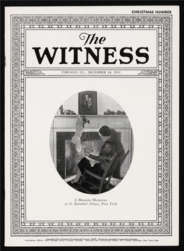 1931 the Witness, Vol. 16, No. 18