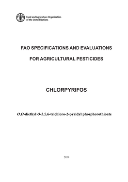 Chlorpyrifos