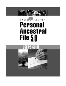 Personal Ancestral File Companion?