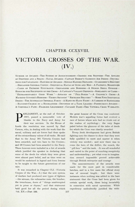 Victoria Crosses of the War. (Iv.)