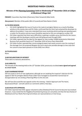 Medstead Parish Council