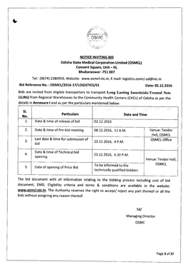 Bid Document- Transport- Districts LLIN..Pdf