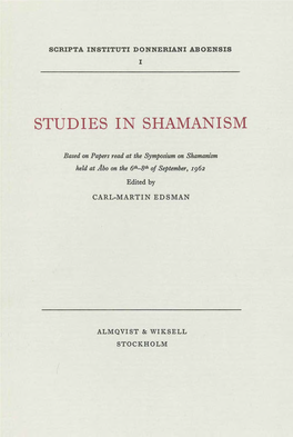 Studies in Shamanism