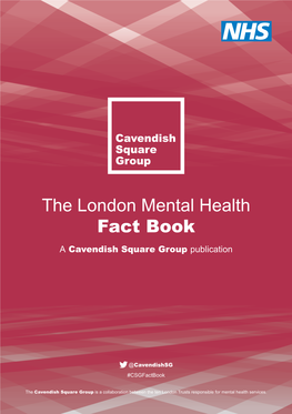 The London Mental Health Fact Book a Cavendish Square Group Publication